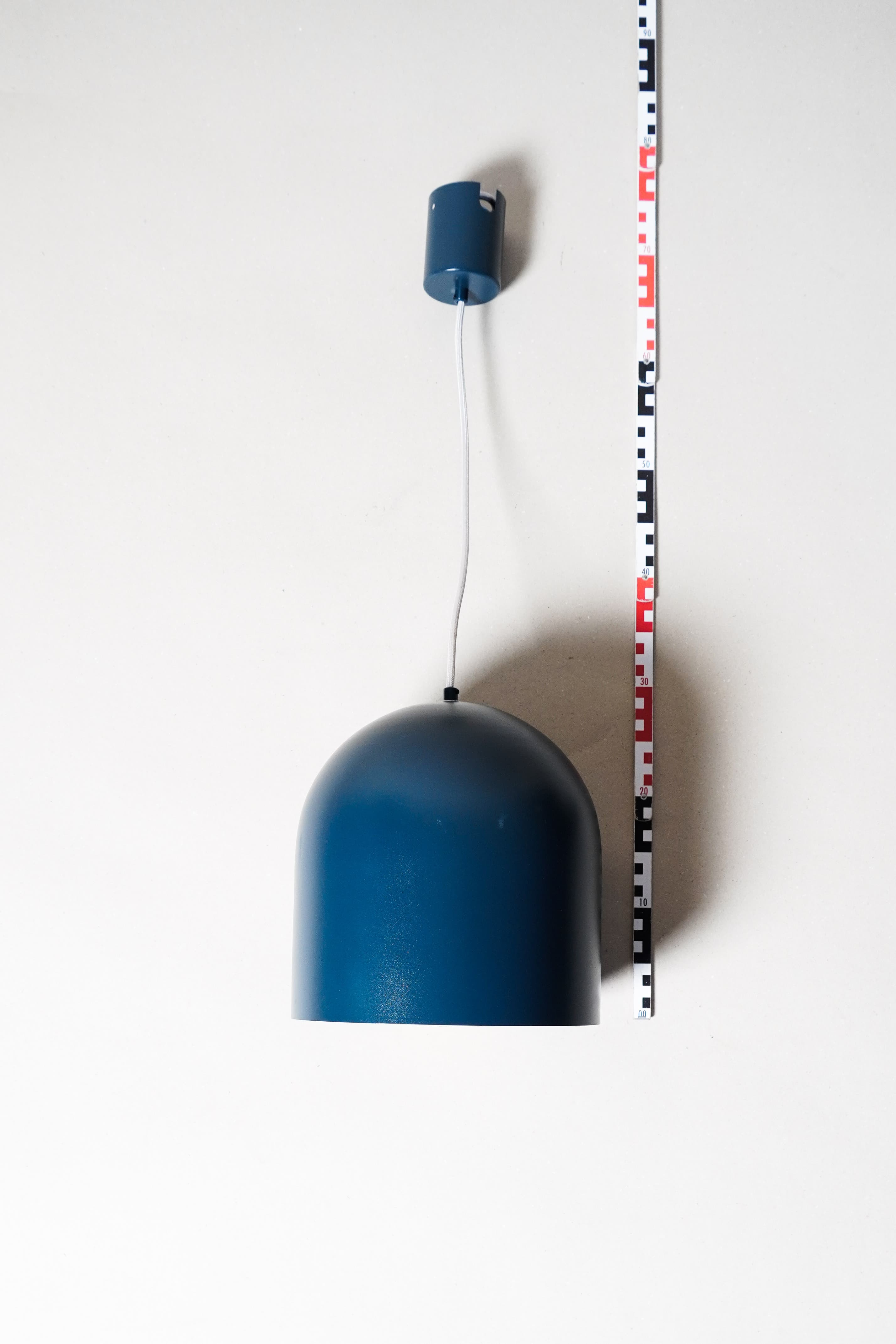 Hängelampe blau