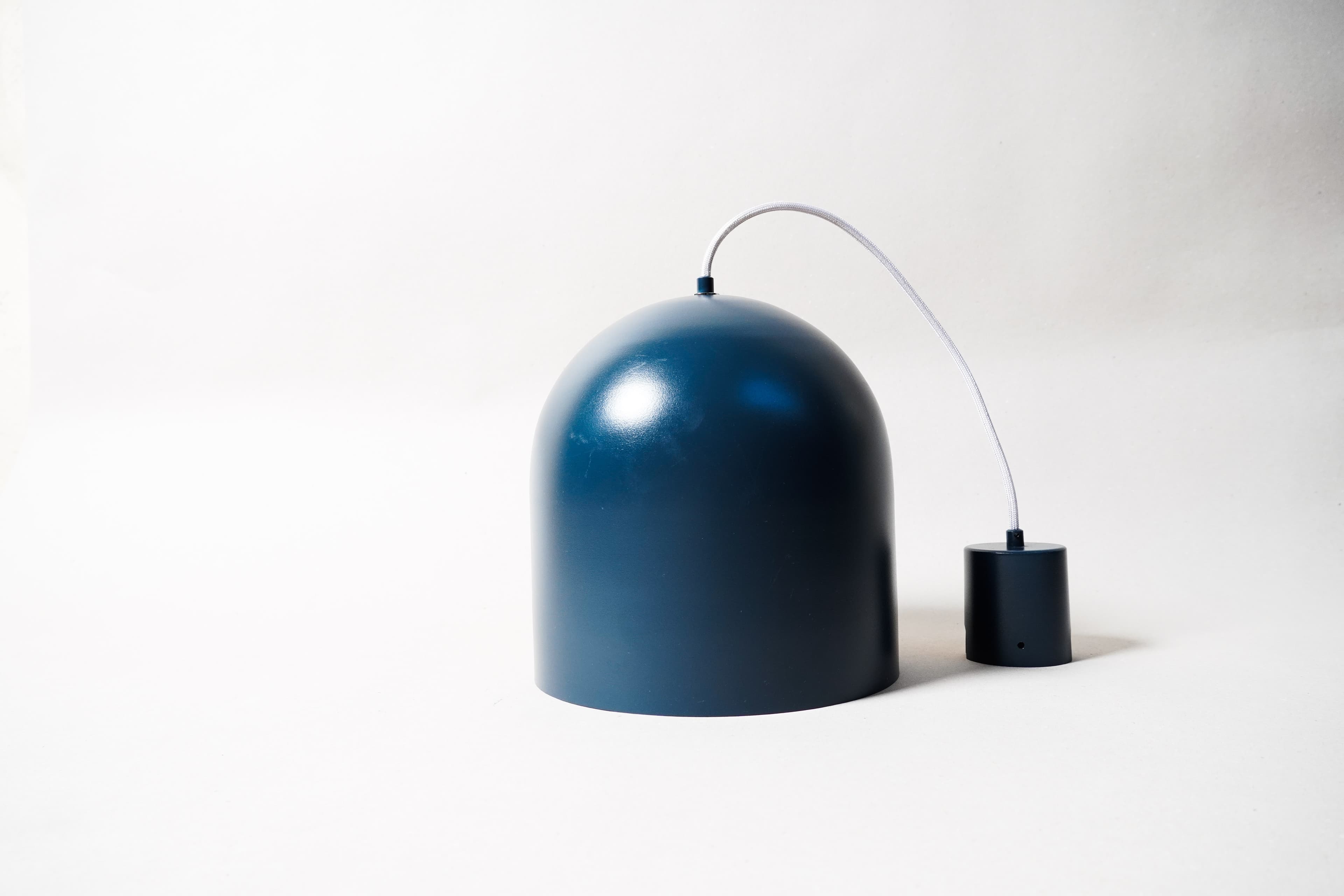 Hängelampe blau